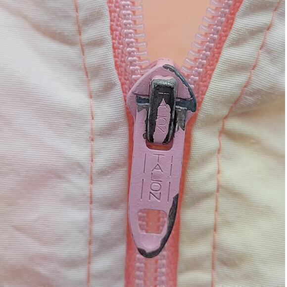 Michelle Palmer 80s Pink Yellow Vintage Track Jogging Suit - Picture 9 of 16